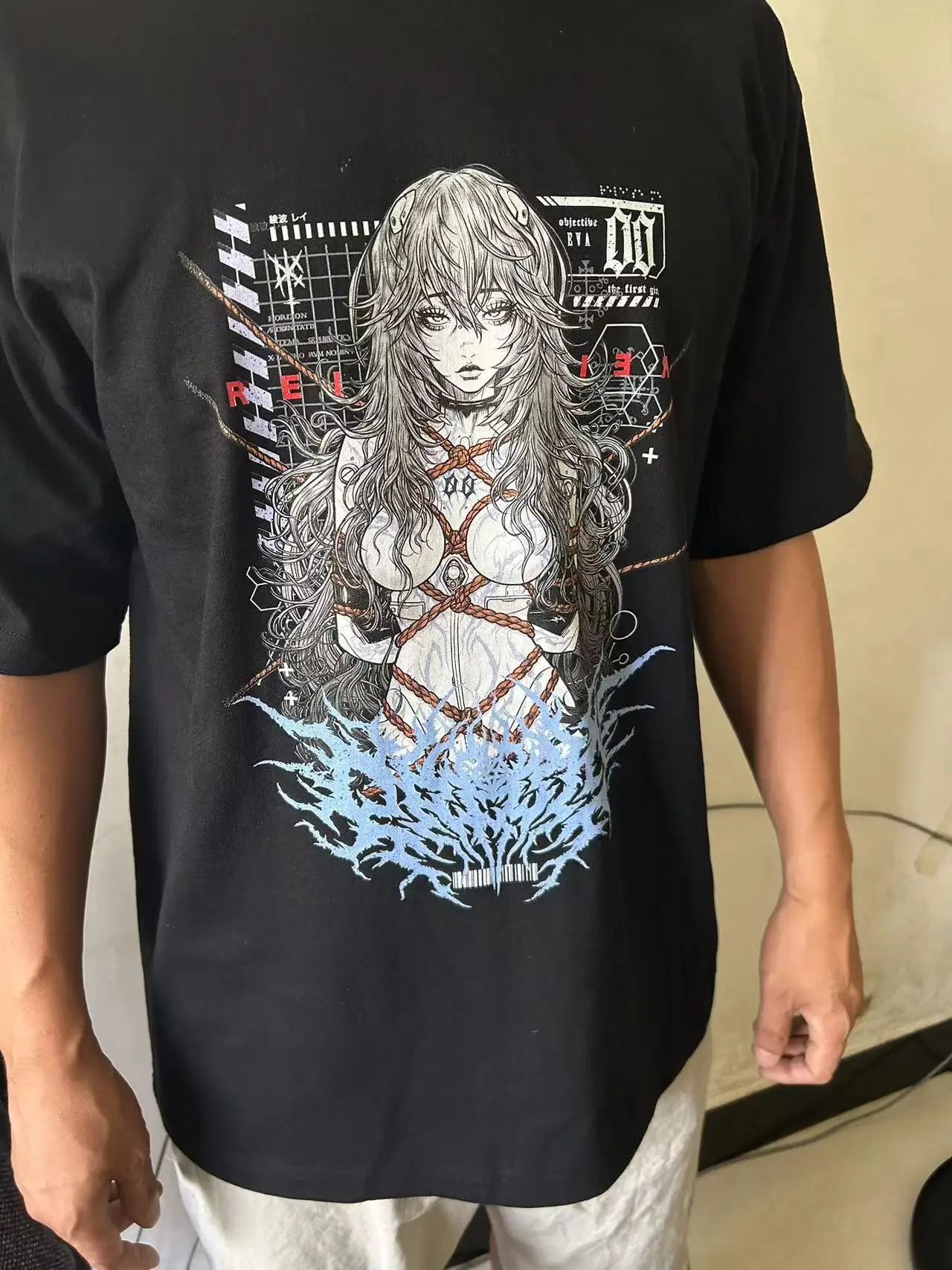 100% Cotton Plus Size 6XL Custom Image T Shirts 2025 Summer Casual Short Sleeve Male And Female Couple T-Shirt Top - Image 6