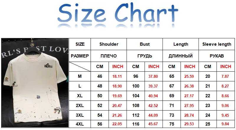 Y2K Men Techwear Splash-ink Embroidery Printed Short Sleeve Tshirt Summer New Fashion Mens Luxury Cotton Short Sleeve T Shirts - Image 4