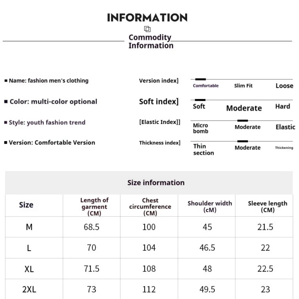 64% Cotton 25% Bamboo Fiber Cool T Shirt Men Short Sleeve Summer Tops For Men Round Neck Skin Friendly Solid Color Male Clothes - Image 4